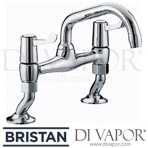 Bristan VAL PSNK C CD Lever Pillar Bridge Sink Mixer with 3 Inch (76mm) Levers Tap Spare Parts